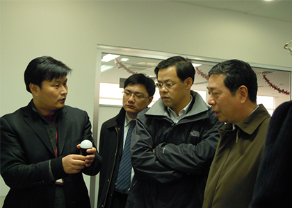蘇州市副市長周偉強(qiáng)一行蒞臨我司參觀指導(dǎo)工作